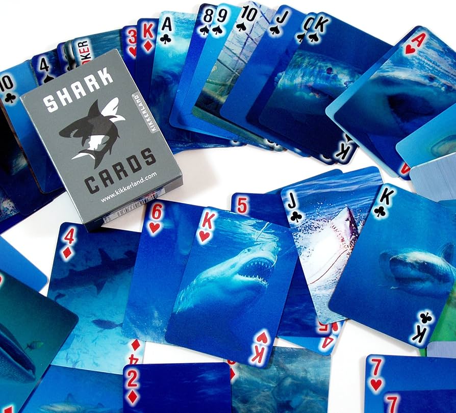 Shark Playing Cards : Amazon.co.uk
